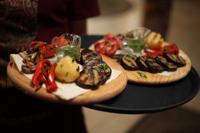 Fall roasted vegetables with wine