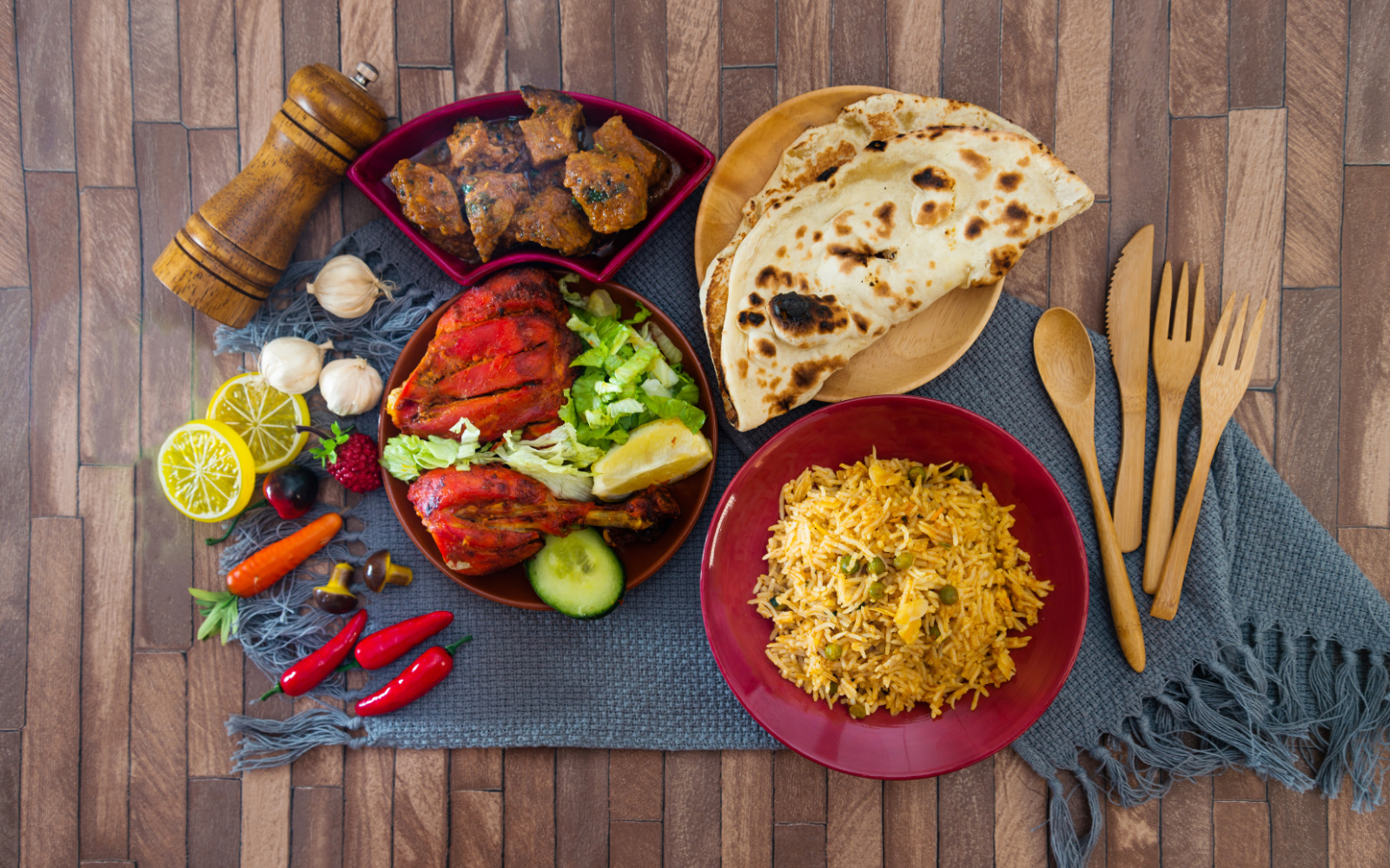 8 Vibrant Indian Food Dishes with Wine Pairings