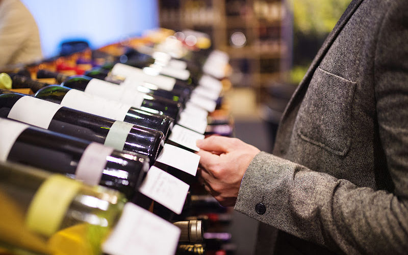 Understanding wine labels.