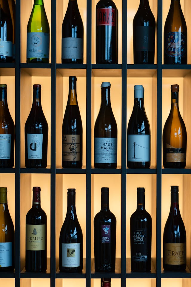 How do I collect wine?