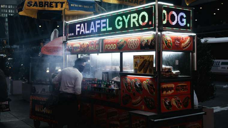 street food and wine tips