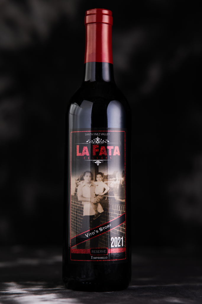 2021 Vito's Story Tempranillo wine.