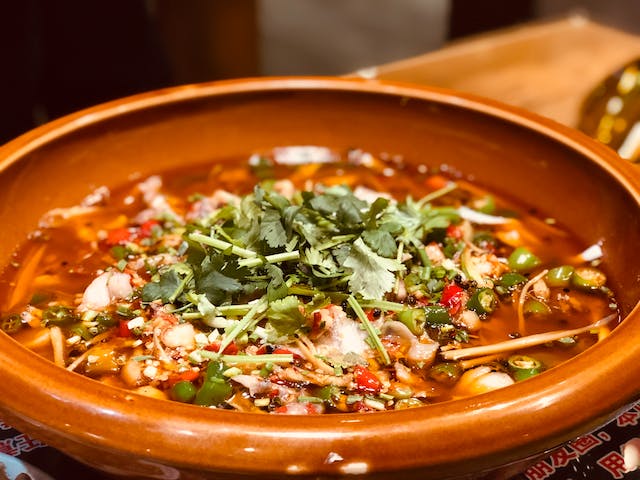 Pairing vegetable soup and wine
