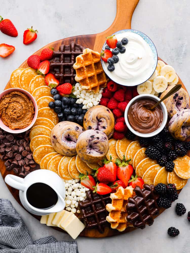 Easy breakfast charcuterie board
