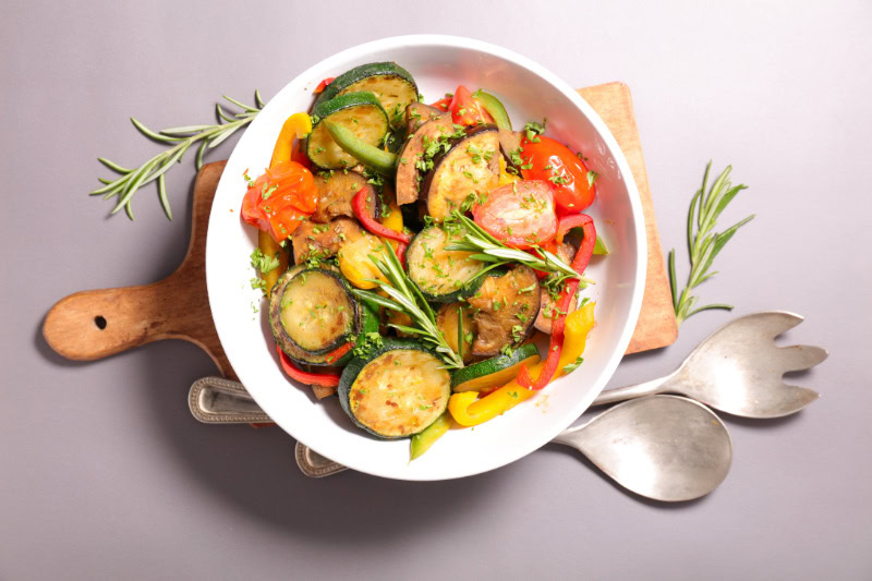 Ratatouille and wine pairing.