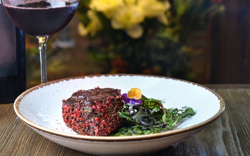 Don't pair Steak and Rose wine.