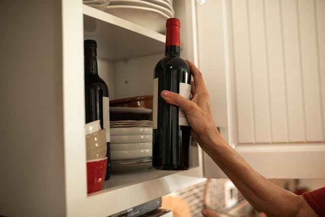 best temperature to store wine bottles